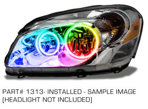 Buick Lucerne Headlight Halo Kit - ORACLE Lighting - ColorSHIFT w/ Simple Controller - ColorSHIFT - `06-`11